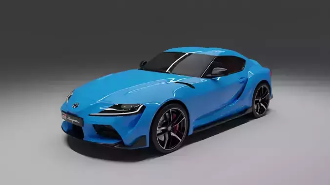 TOYOTA SUPRA MK5 BLUE
