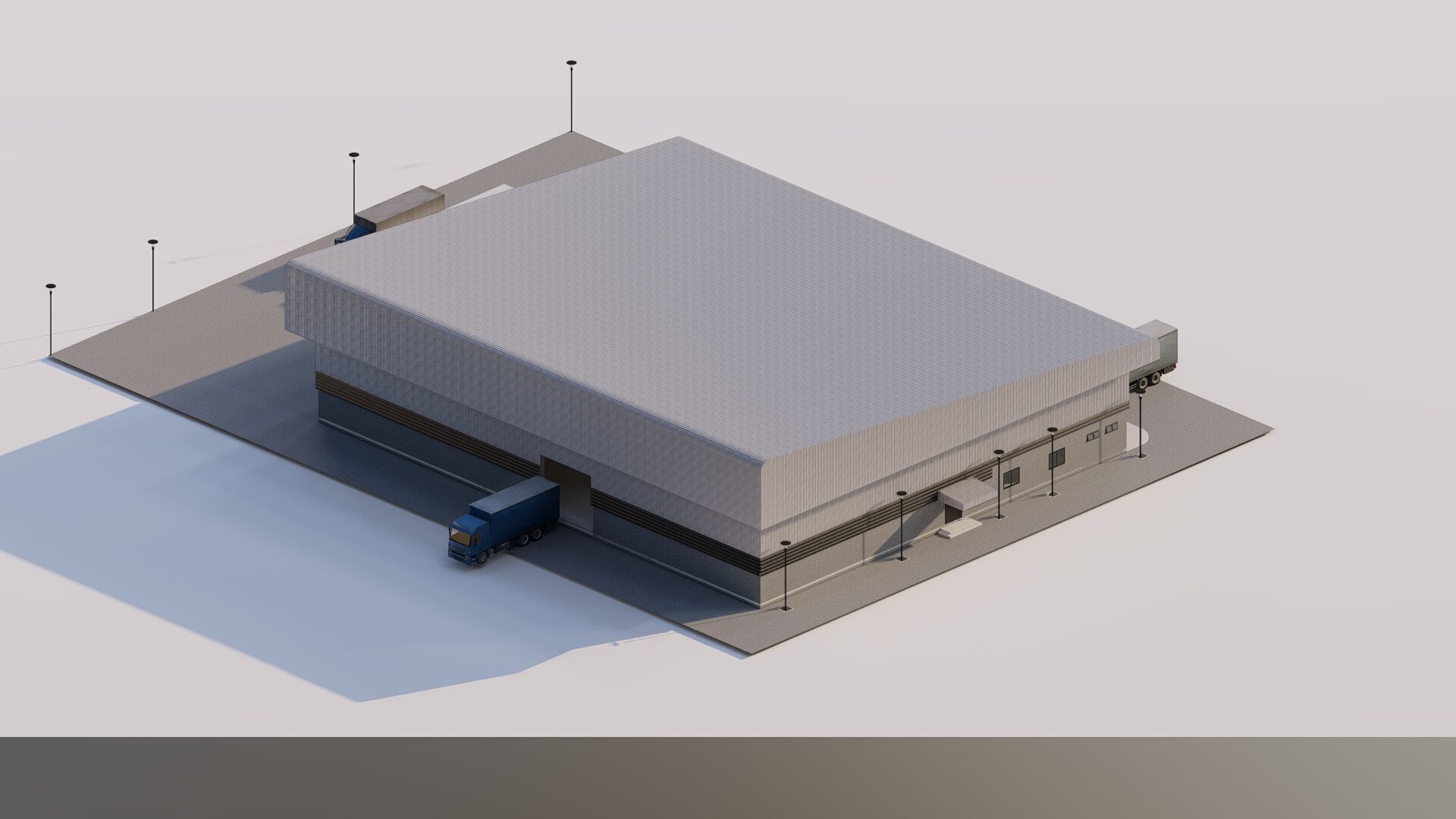 Warehouse-Warehouse Building 3D model_28