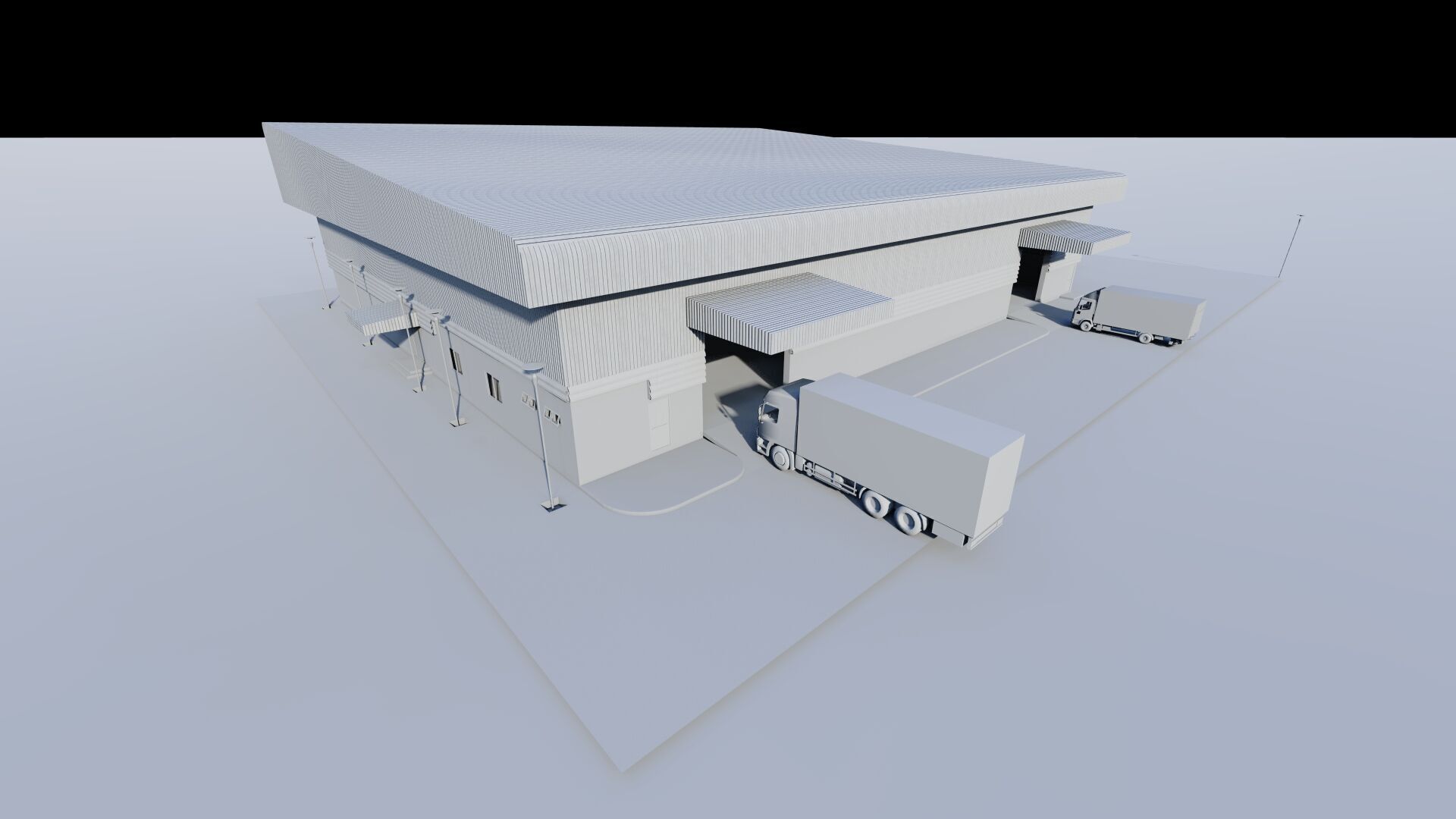 Warehouse-Warehouse Building 3D model_19