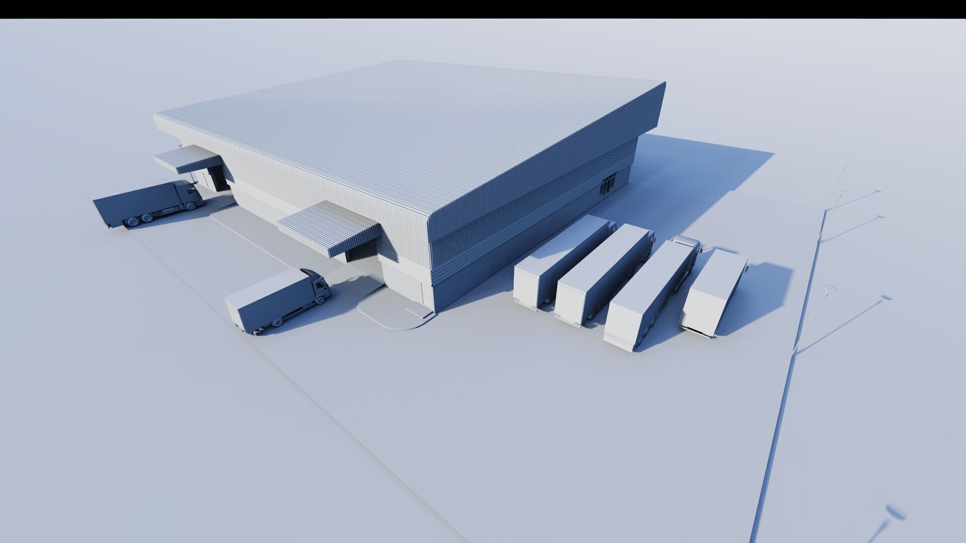 Warehouse-Warehouse Building 3D model_14