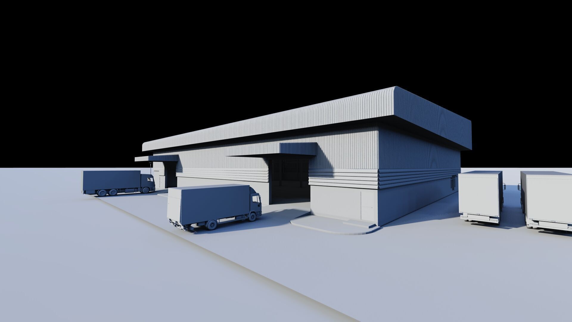 Warehouse-Warehouse Building 3D model_15