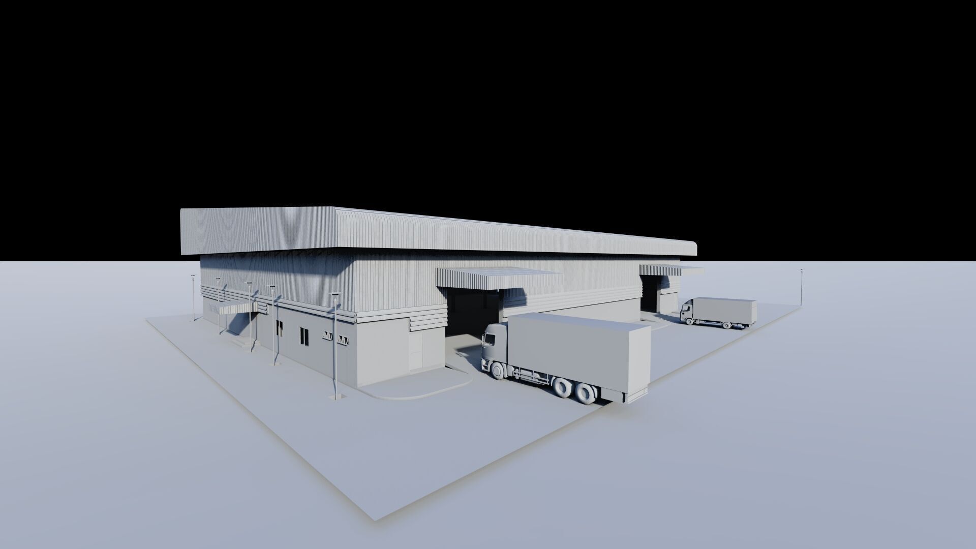 Warehouse-Warehouse Building 3D model_18