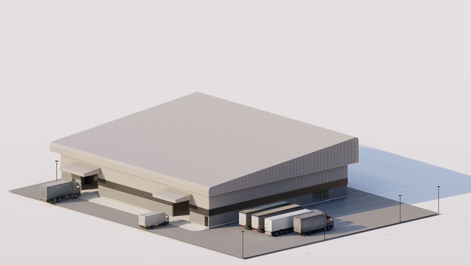 Warehouse-Warehouse Building 3D model_26