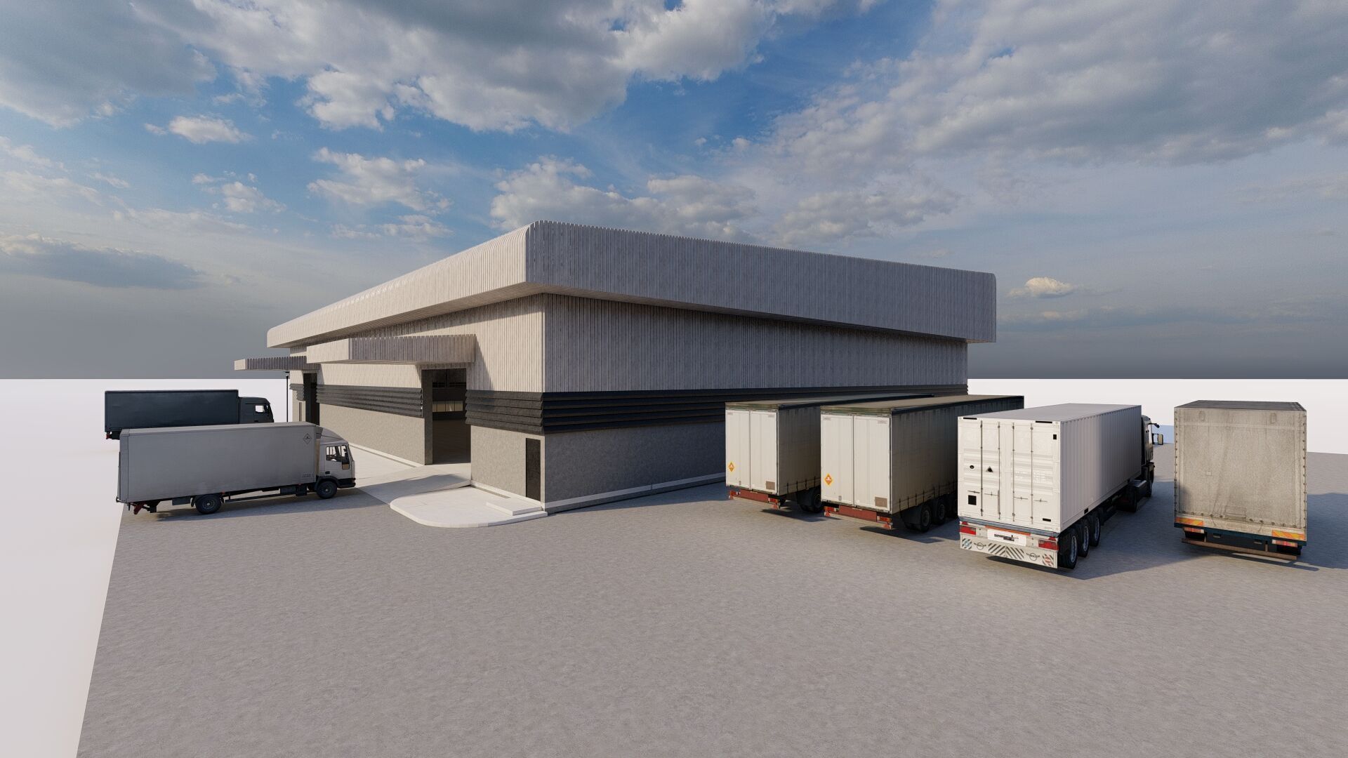 Warehouse-Warehouse Building 3D model_23