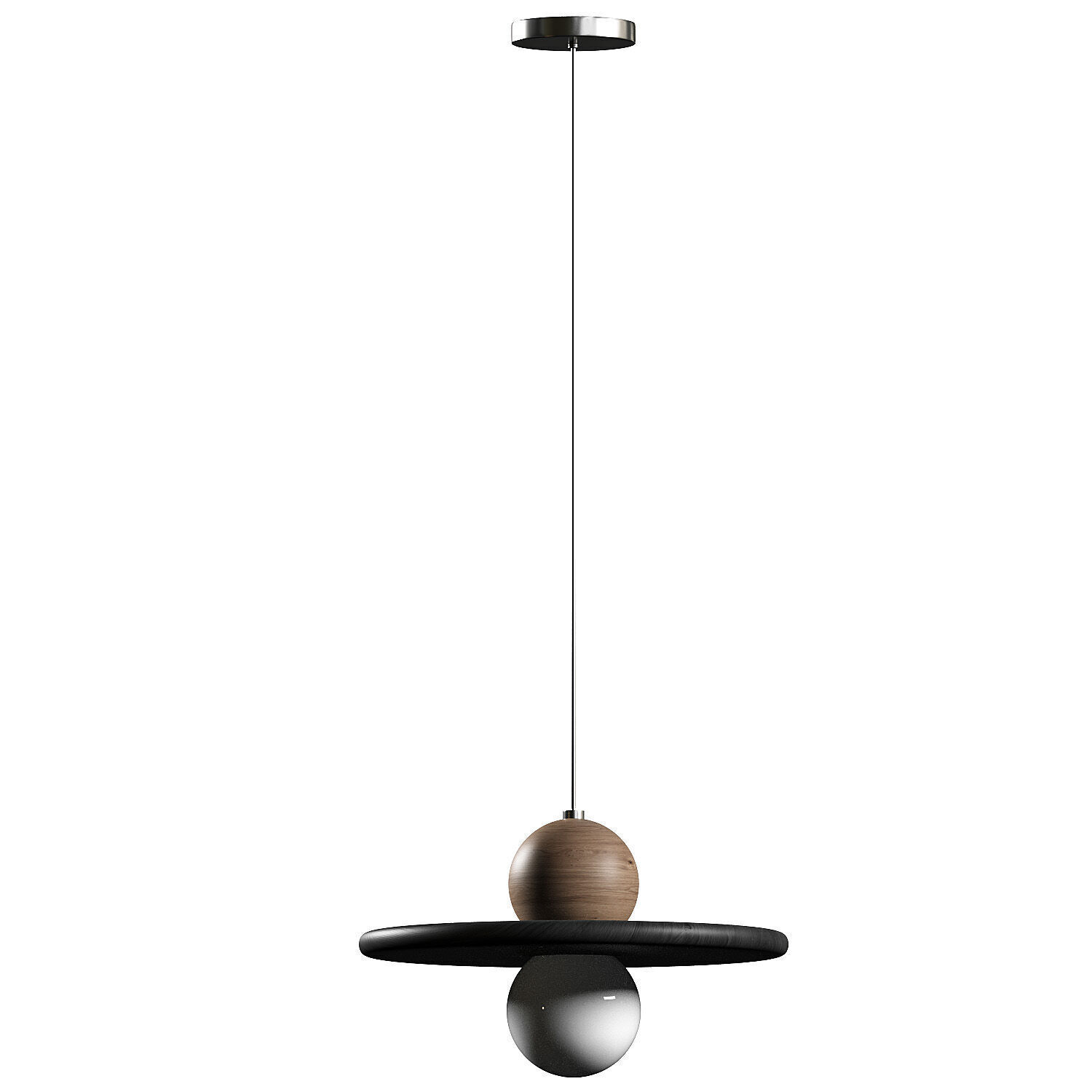 Frederic Saulou  Drugeot Nebuleuse Pendant Lamp 3D model_1