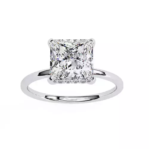 PRINCESS DIAMOND RING -CAD-165