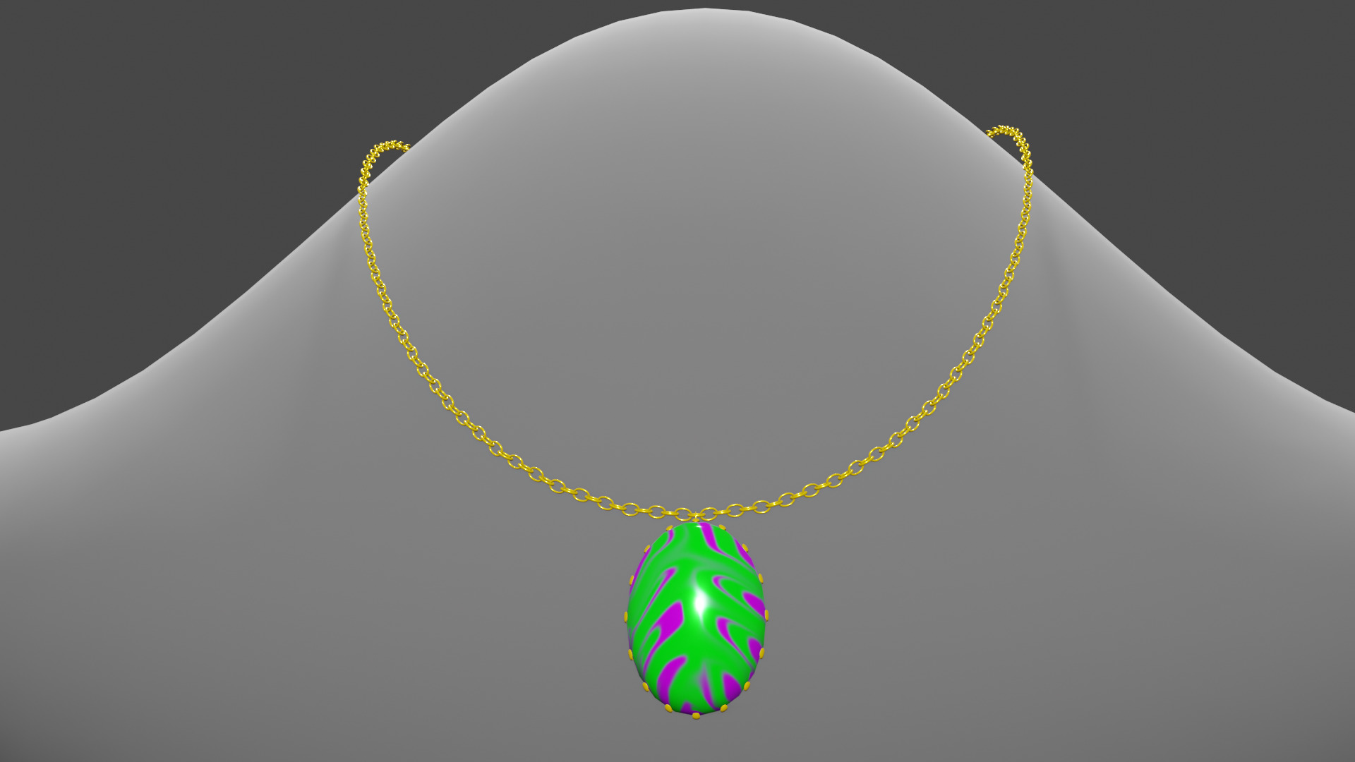 Locket  3D model_12