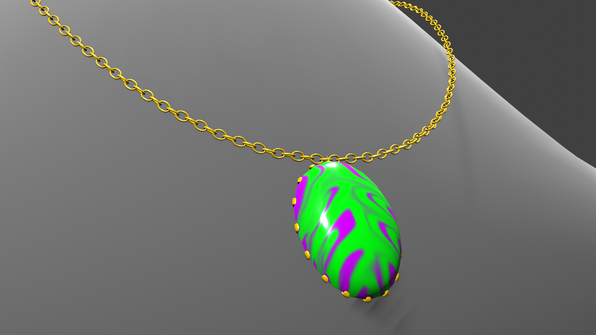 Locket  3D model_10