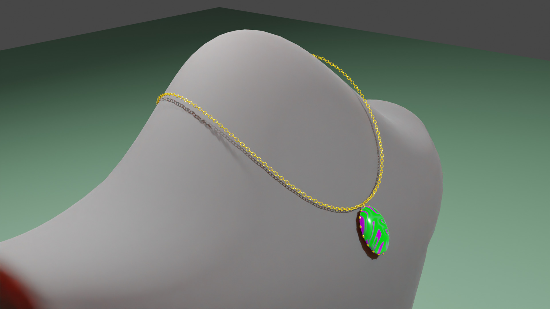 Locket  3D model_3