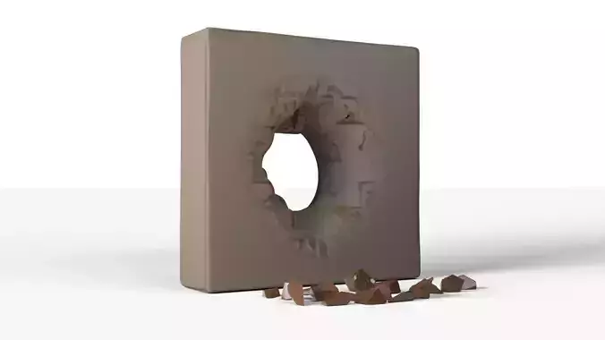 Wall escape hole