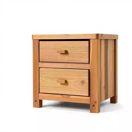 Wooden Nightstand Drawer Model Pack