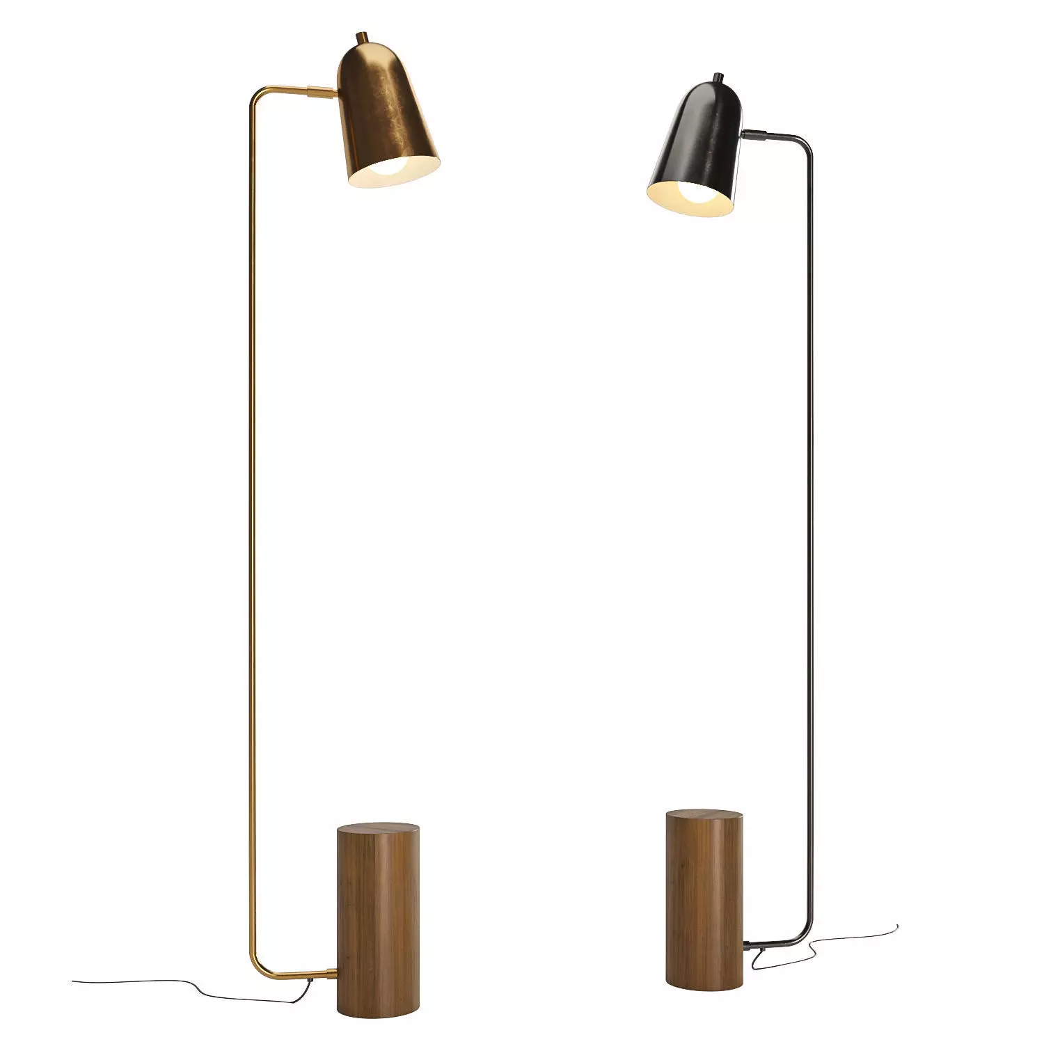Liam floor lamp 3D model_0