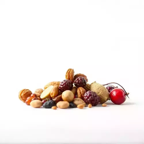 Mixed Nuts and Berries Model Pack for D Rendering Low-poly 3D model