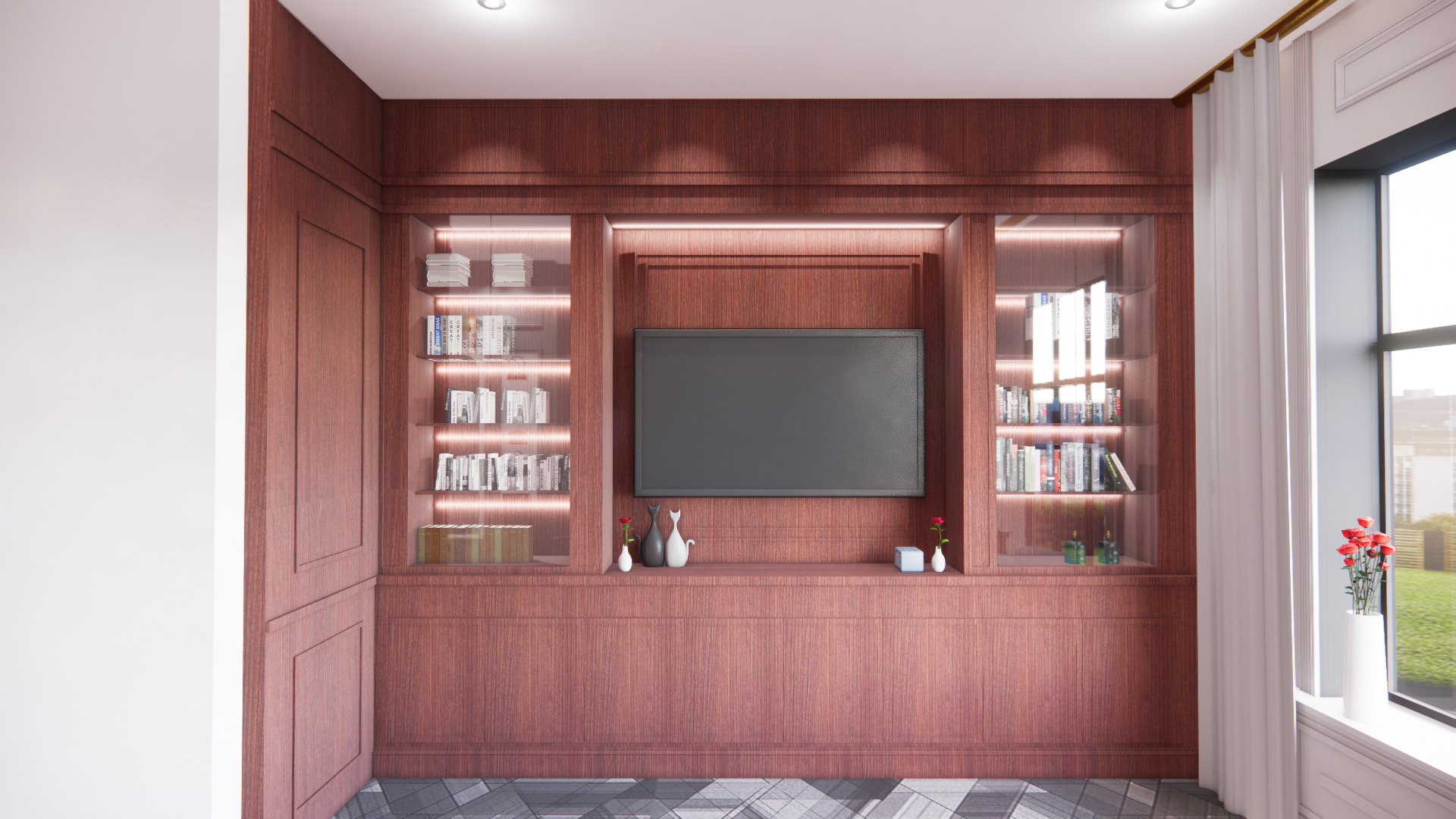 Desain Kamar Tidur Mewah 3D print model_6