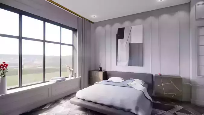 Desain Kamar Tidur Mewah