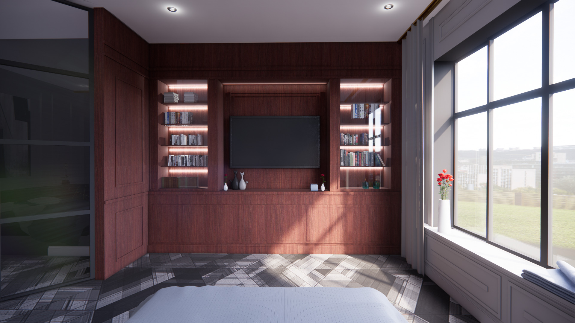 Desain Kamar Tidur Mewah 3D print model_5