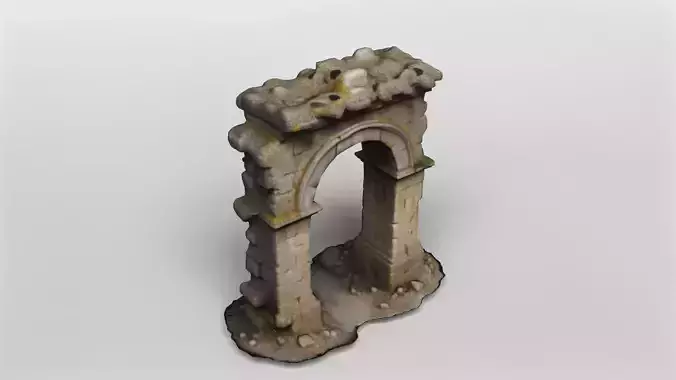 Ancient Stone Arch Ruin