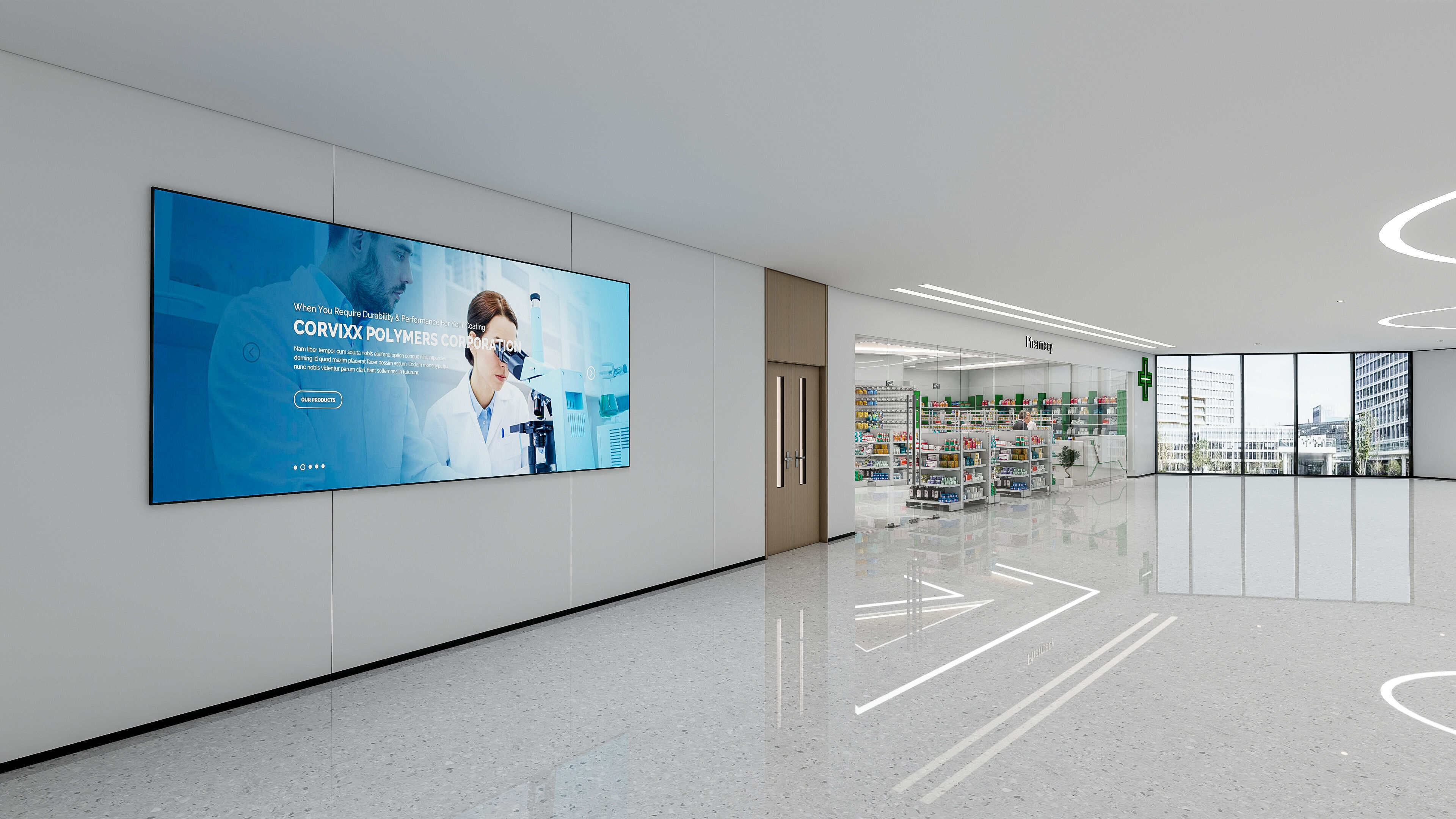 Pharmacy Hospital Medicine 1 3D model_17