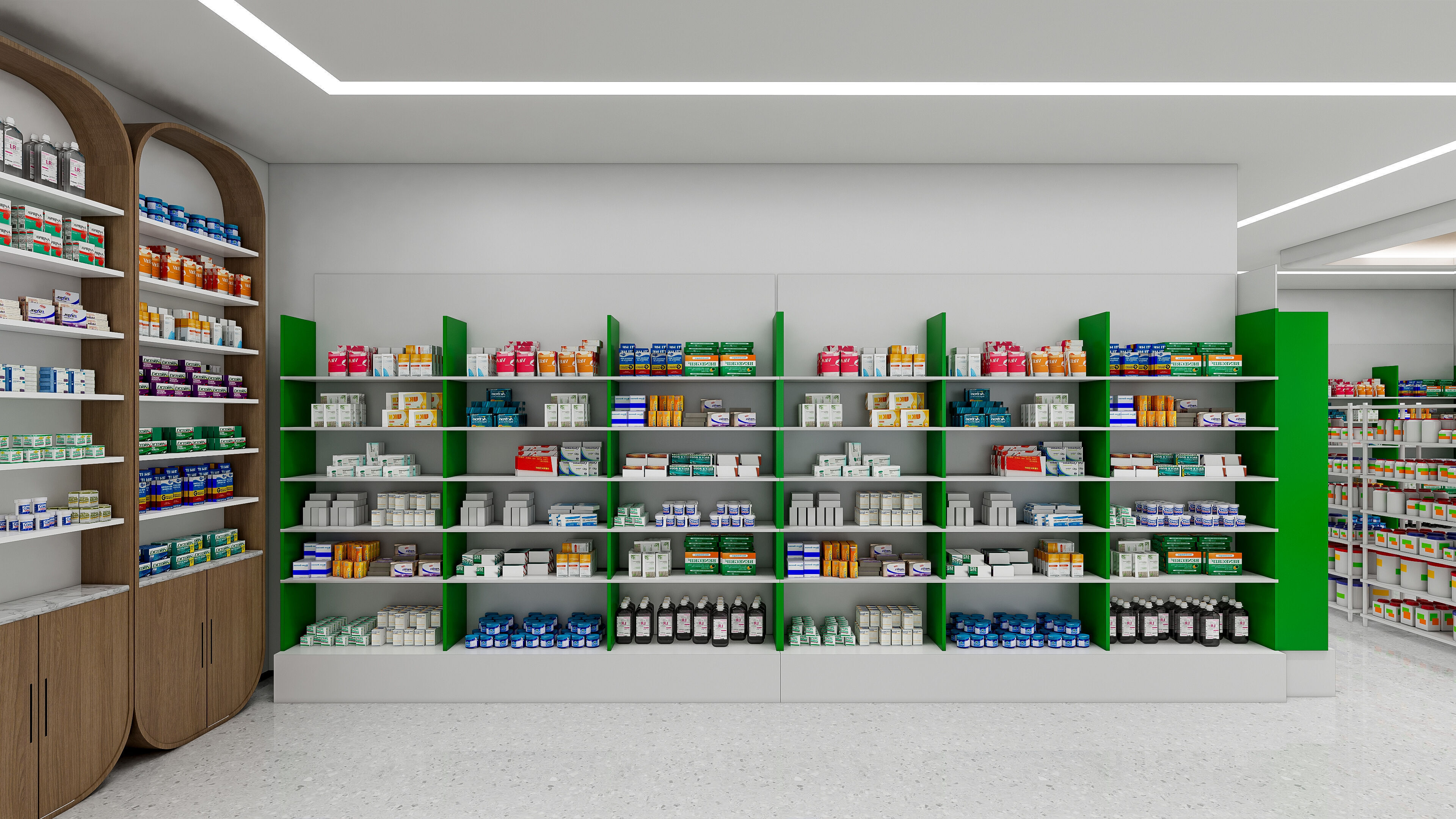 Pharmacy Hospital Medicine 1 3D model_14