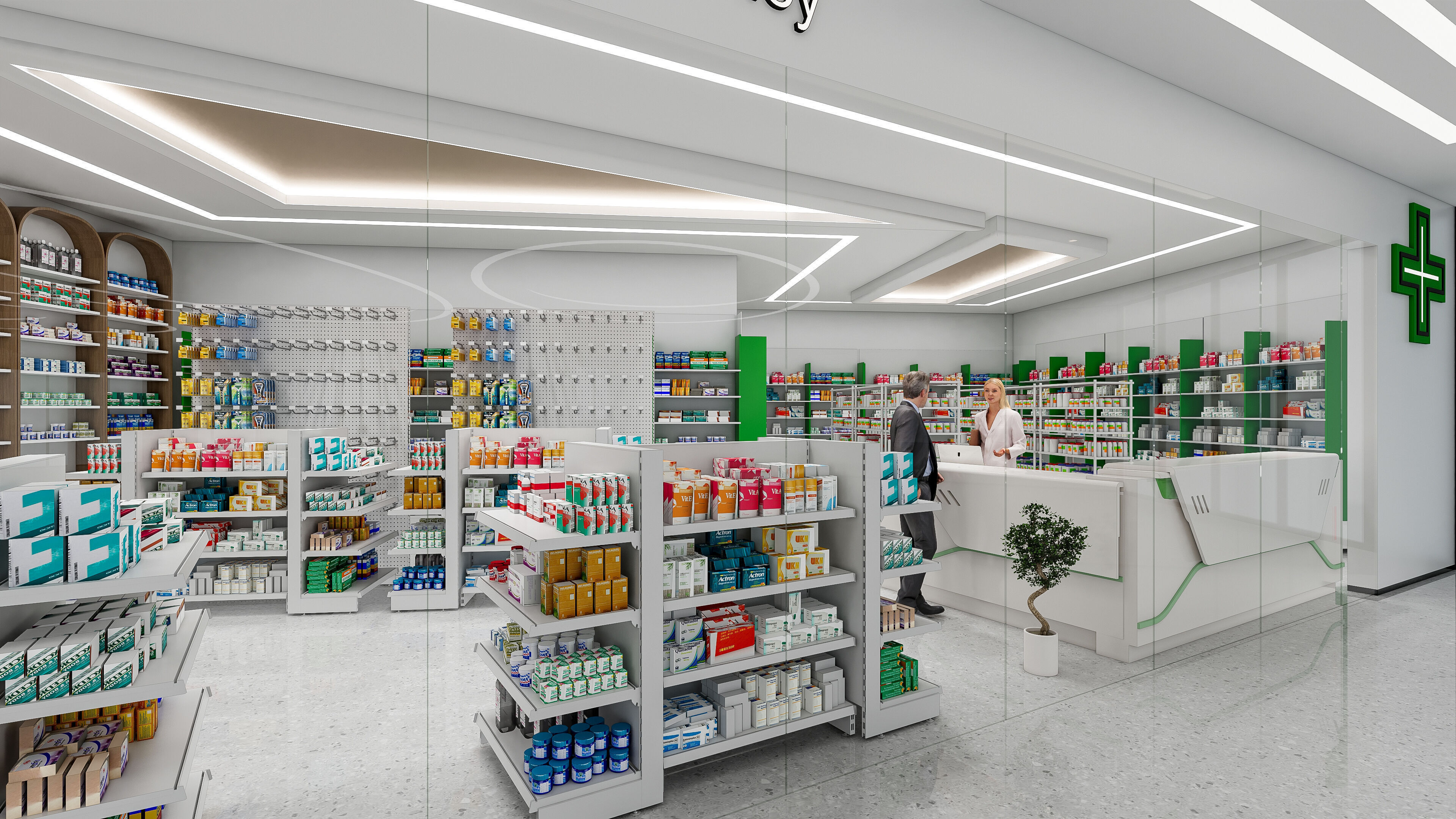 Pharmacy Hospital Medicine 1 3D model_4