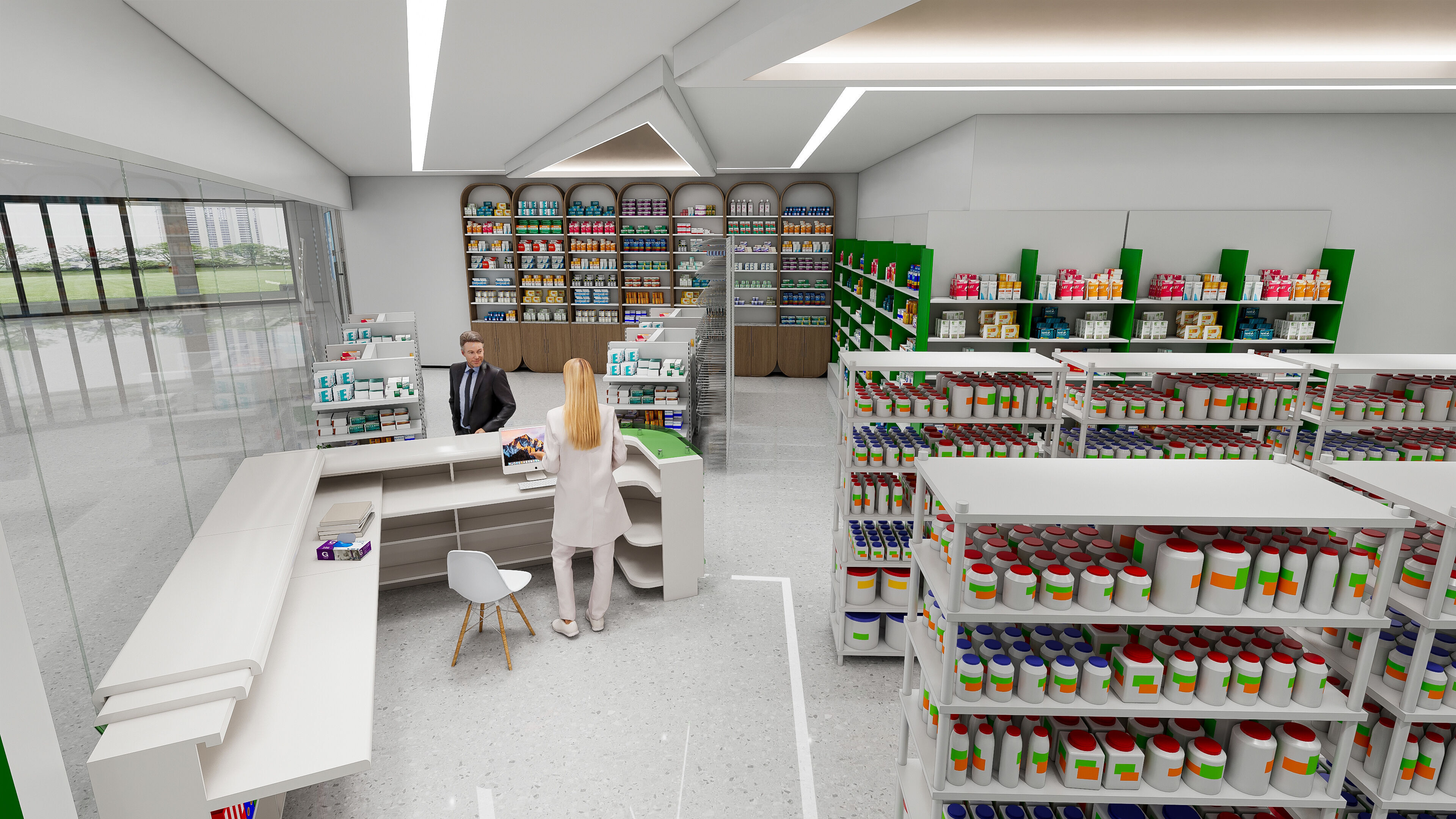 Pharmacy Hospital Medicine 1 3D model_10