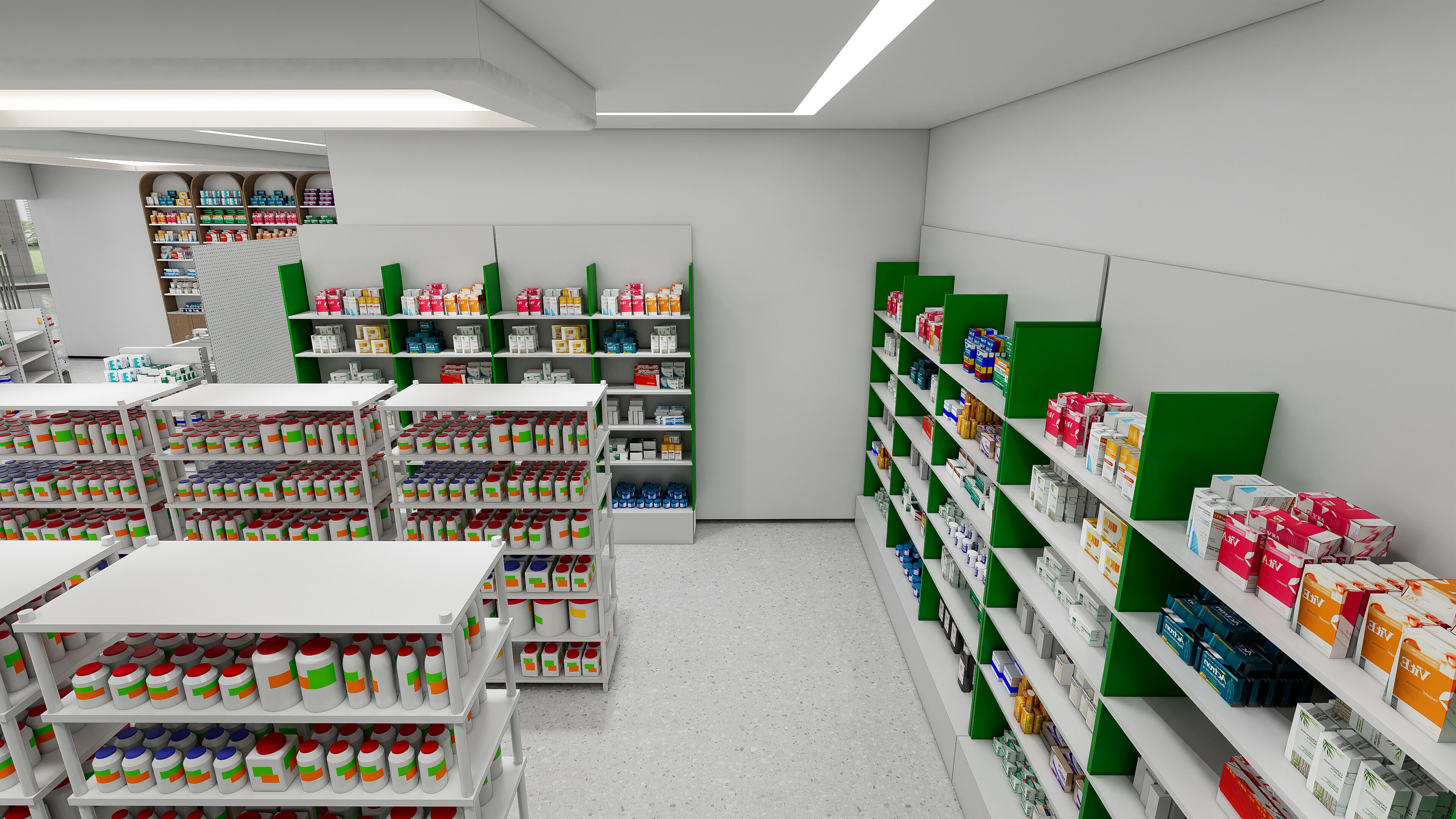 Pharmacy Hospital Medicine 1 3D model_11