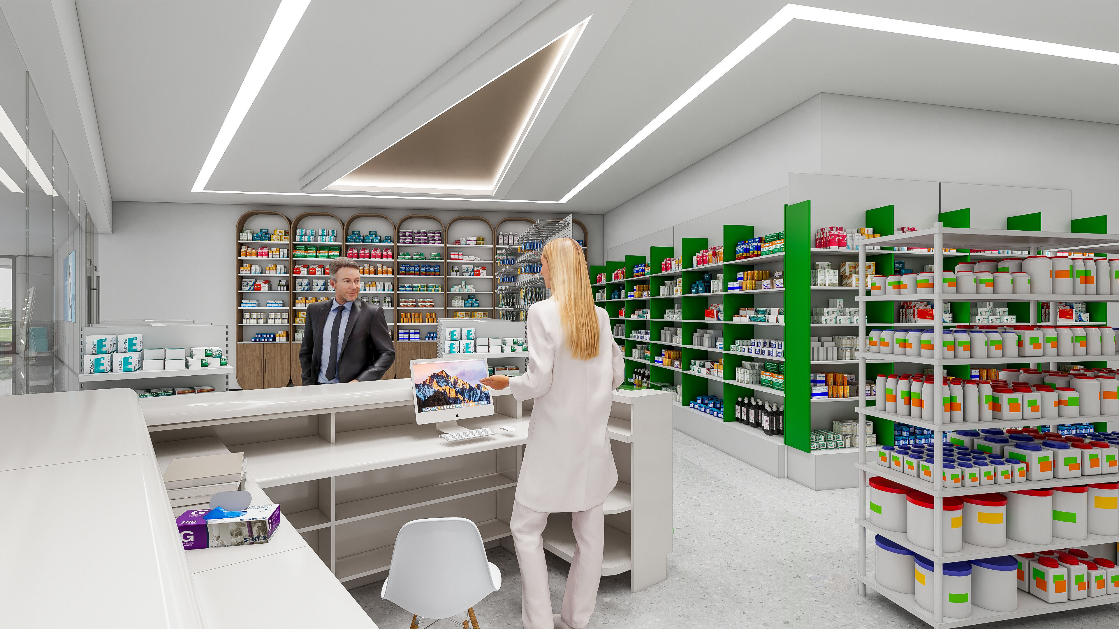 Pharmacy Hospital Medicine 1 3D model_8