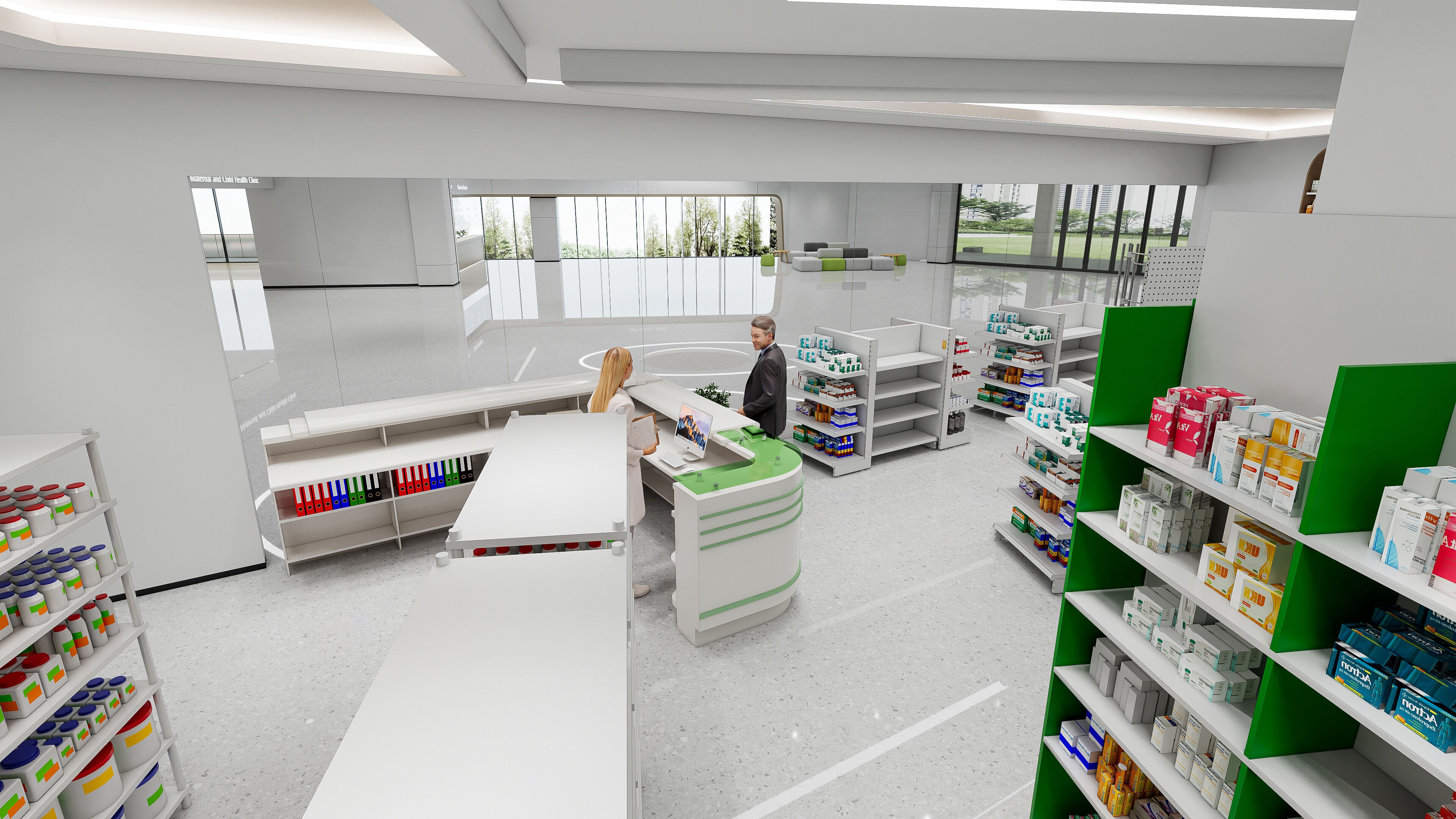 Pharmacy Hospital Medicine 1 3D model_9