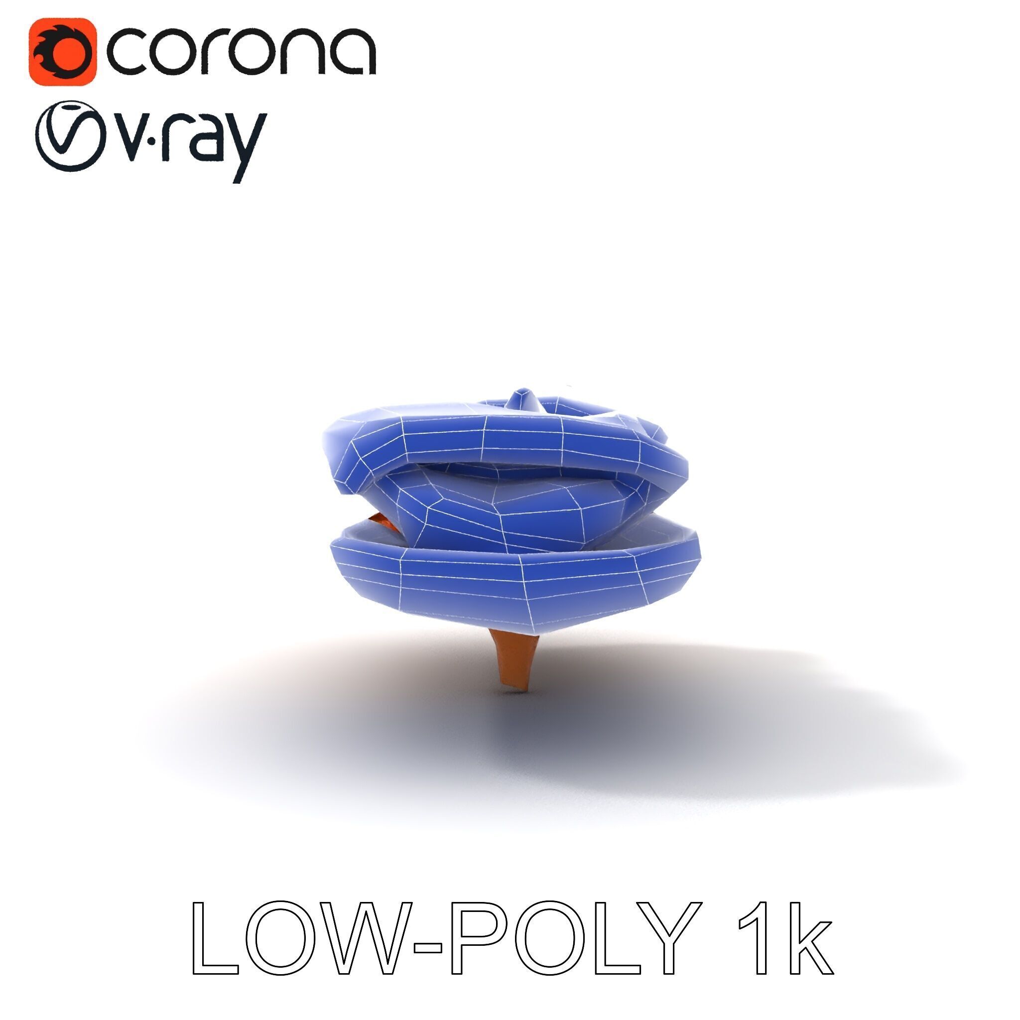 Realistic Smoked Salmon Slices on Wooden Platter D Model Pack Low-poly 3D model_32