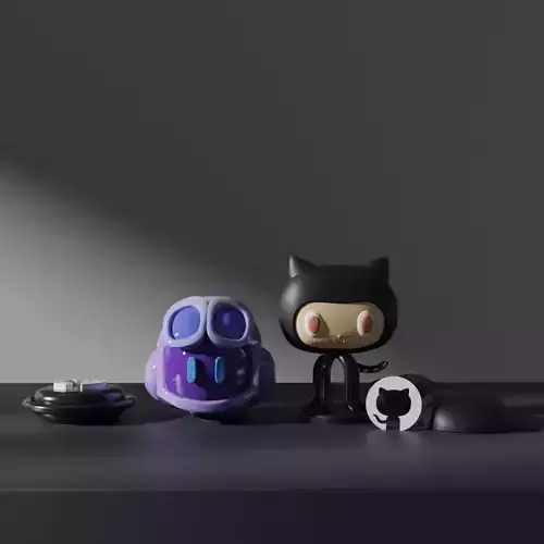 github copilot logo models