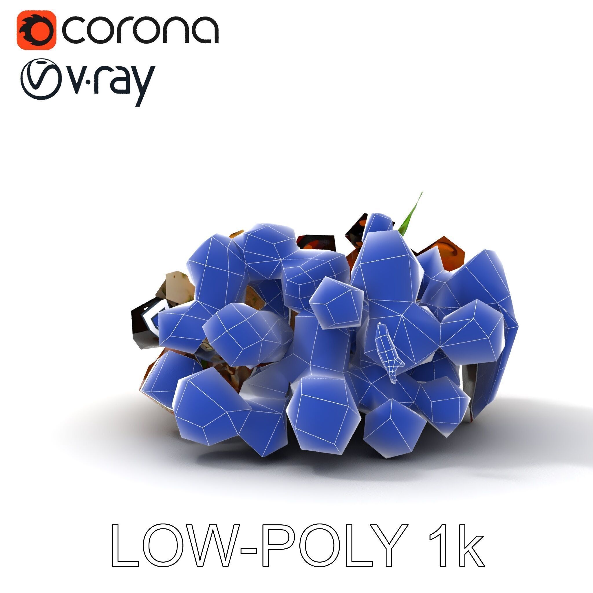 Mediterranean Snack Mix Model Pack with Olives and Cheese Low-poly 3D model_17