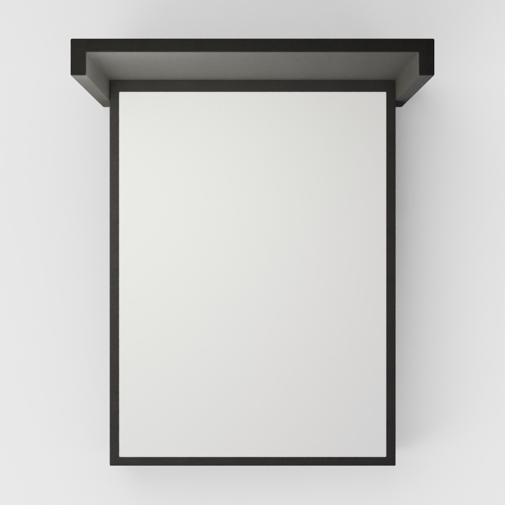 Modern Wingback Bed 3D model_11