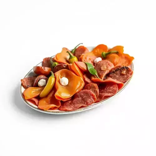 Charcuterie Plate Model Pack for Realistic Rendering