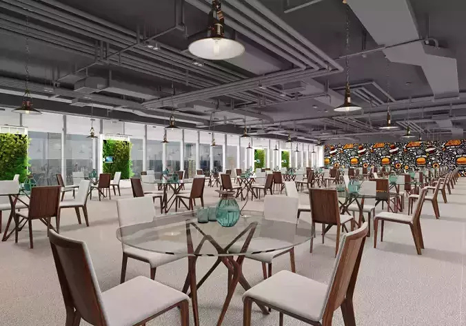 office cafeteria ds001
