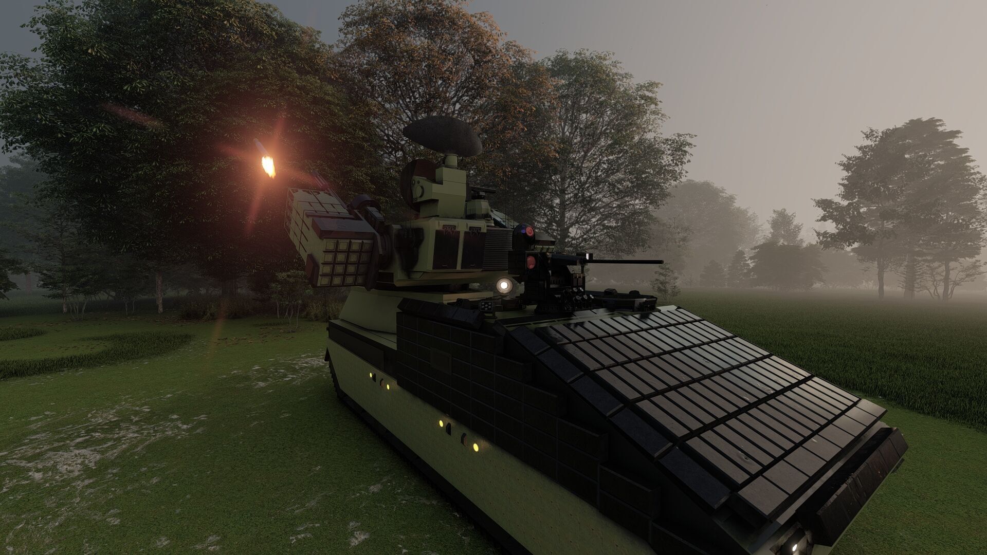 ANTIAIRCRAFT SHORT RANGE MOBILE UNIT 3D model_26