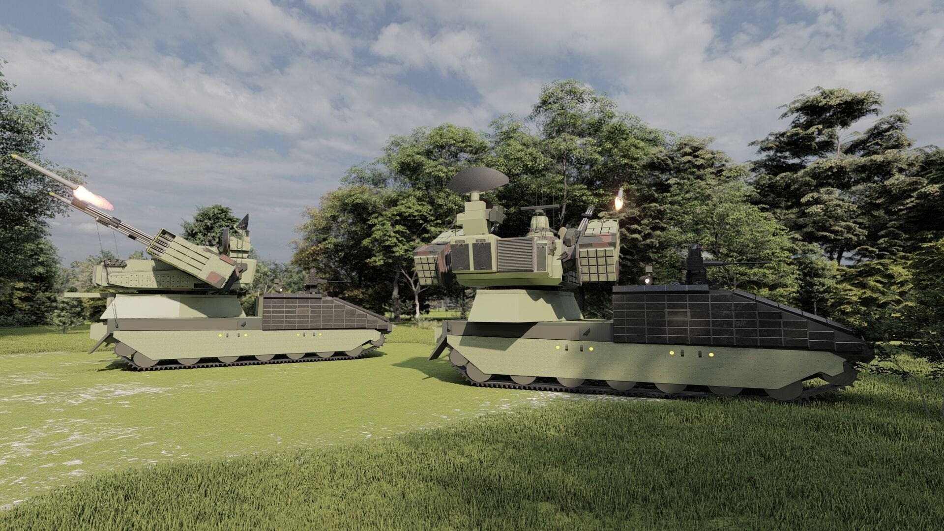 ANTIAIRCRAFT SHORT RANGE MOBILE UNIT 3D model_7