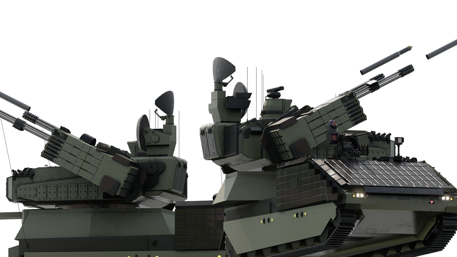 ANTIAIRCRAFT SHORT RANGE MOBILE UNIT 3D model_5