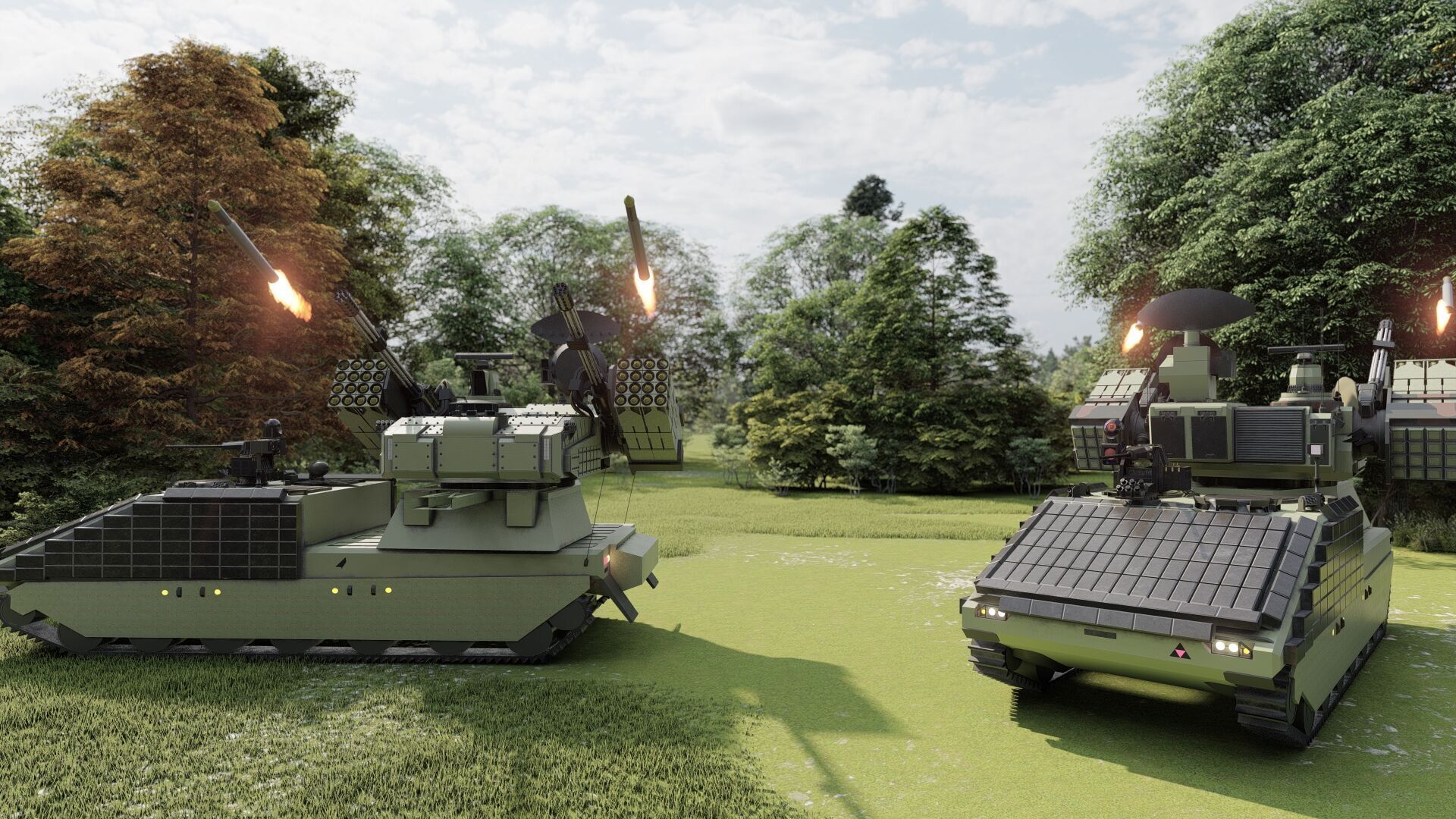 ANTIAIRCRAFT SHORT RANGE MOBILE UNIT 3D model_11