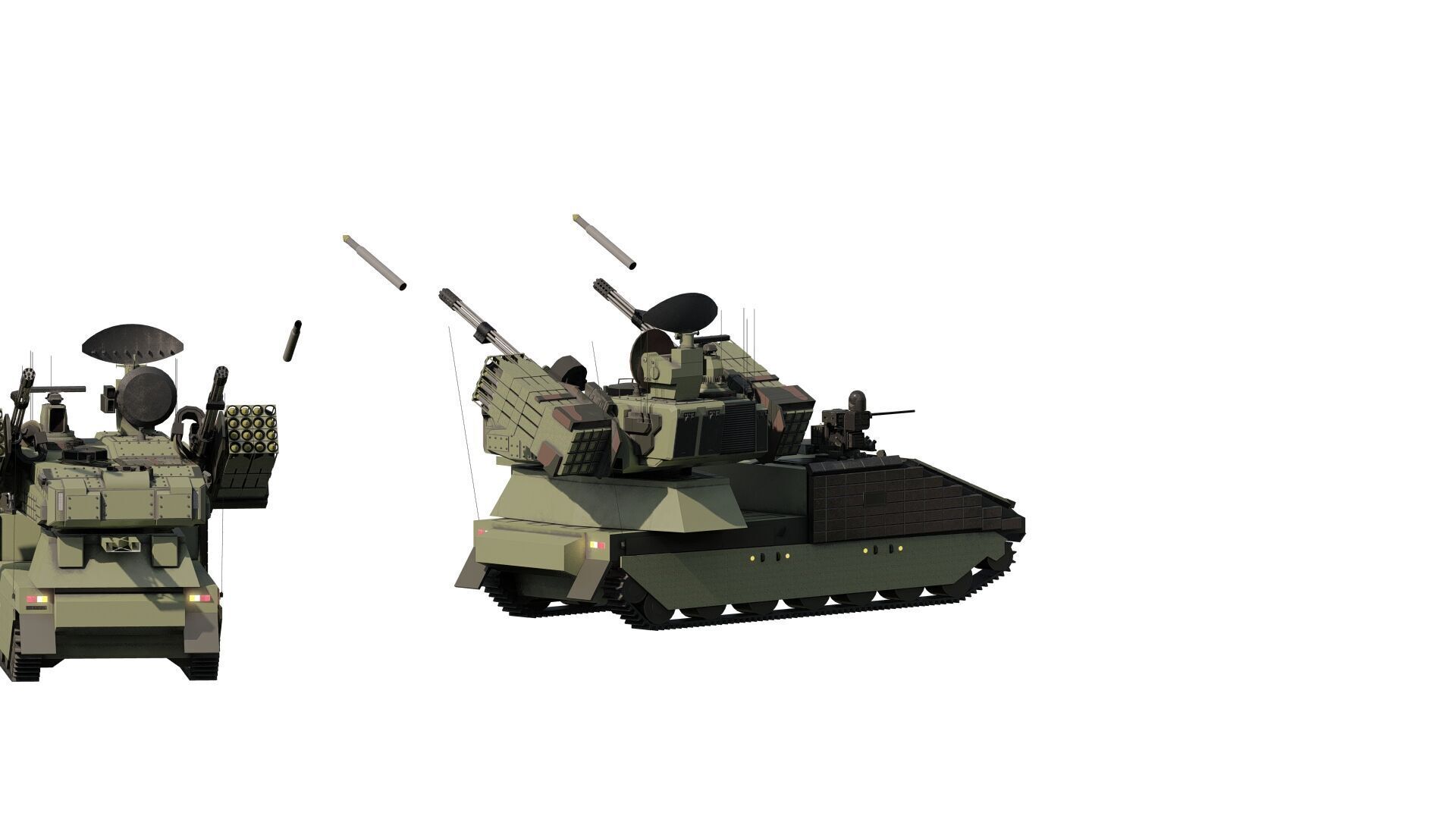 ANTIAIRCRAFT SHORT RANGE MOBILE UNIT 3D model_3