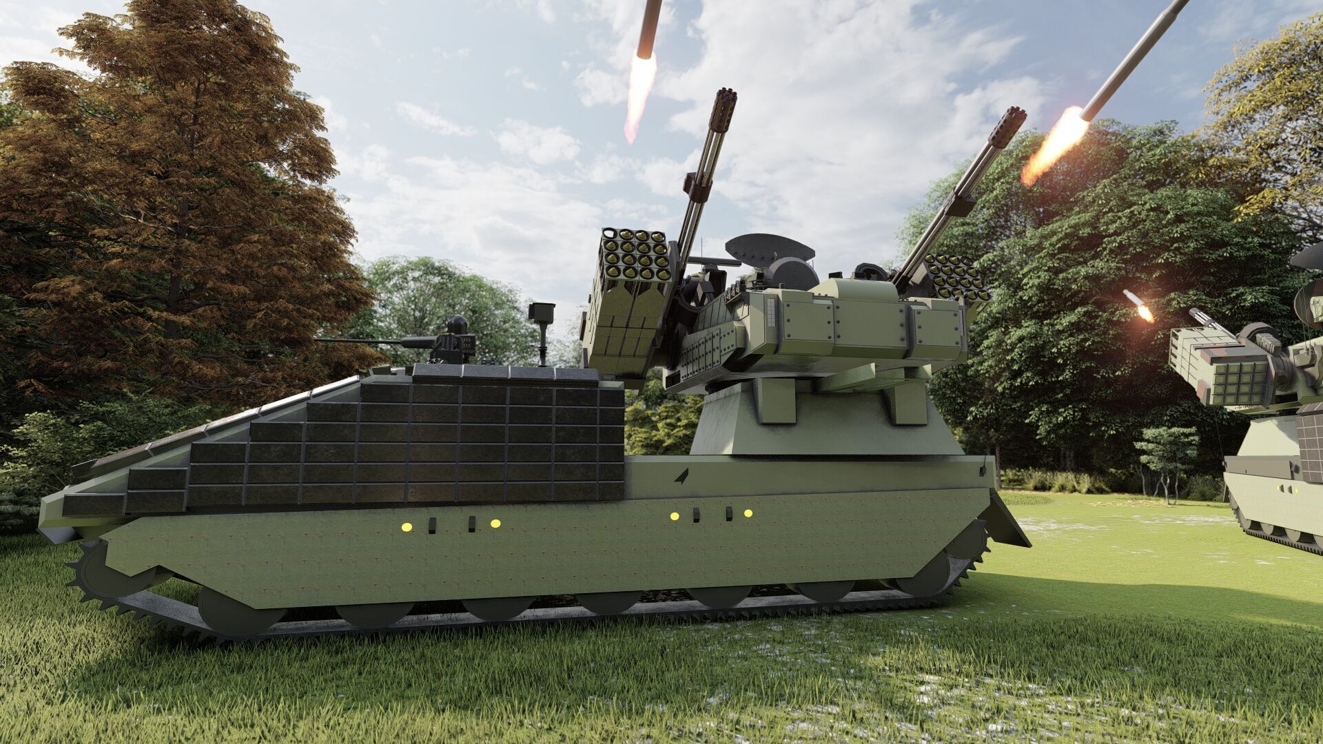 ANTIAIRCRAFT SHORT RANGE MOBILE UNIT 3D model_10