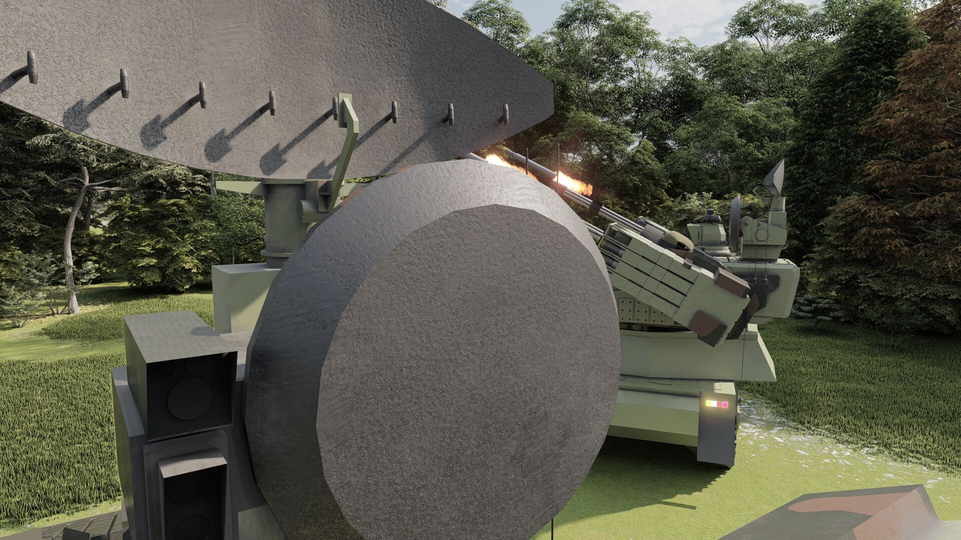 ANTIAIRCRAFT SHORT RANGE MOBILE UNIT 3D model_16