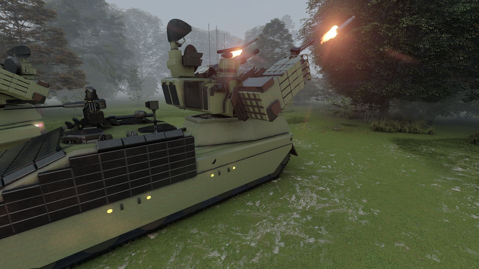 ANTIAIRCRAFT SHORT RANGE MOBILE UNIT 3D model_28