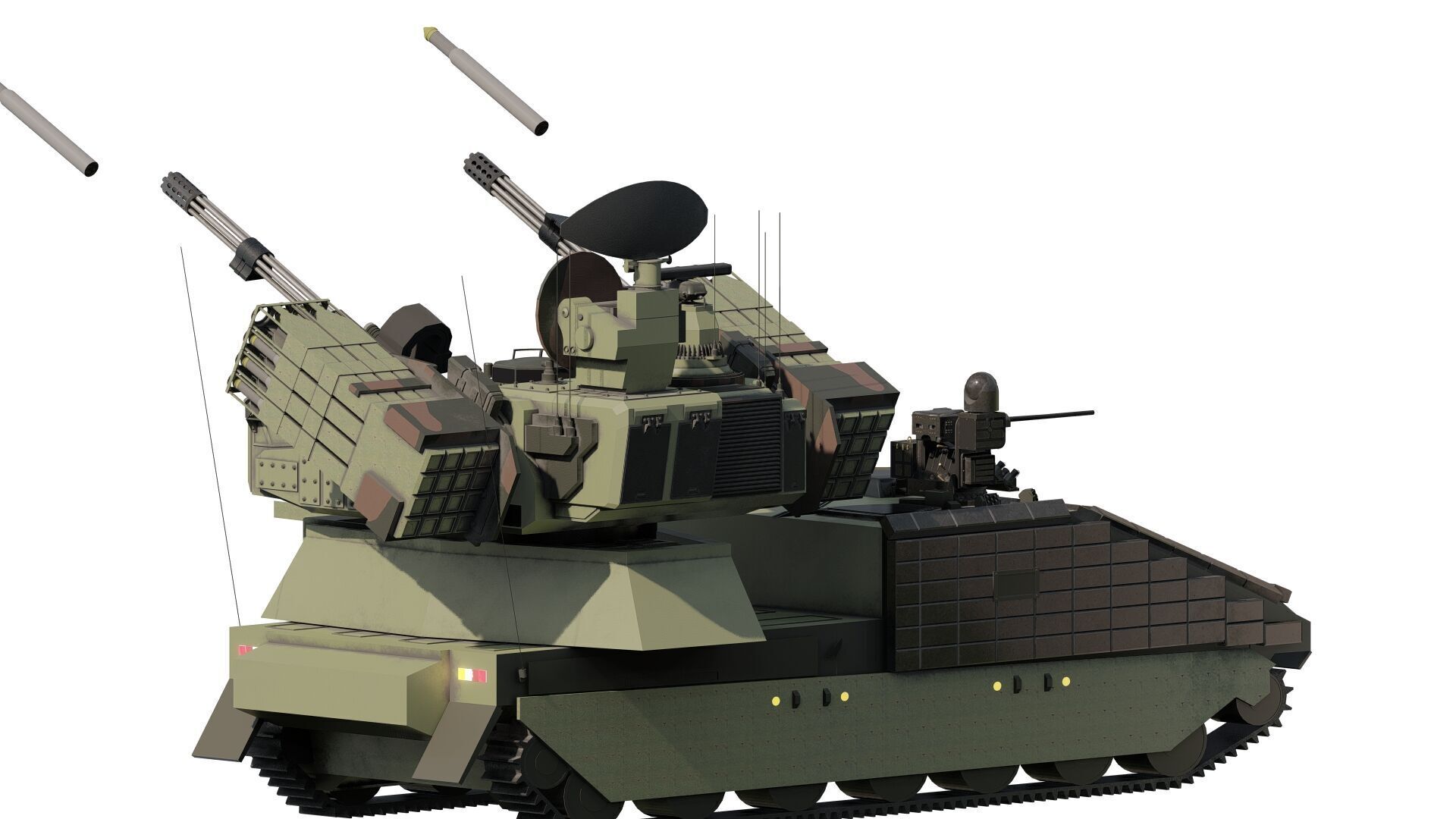 ANTIAIRCRAFT SHORT RANGE MOBILE UNIT 3D model_4