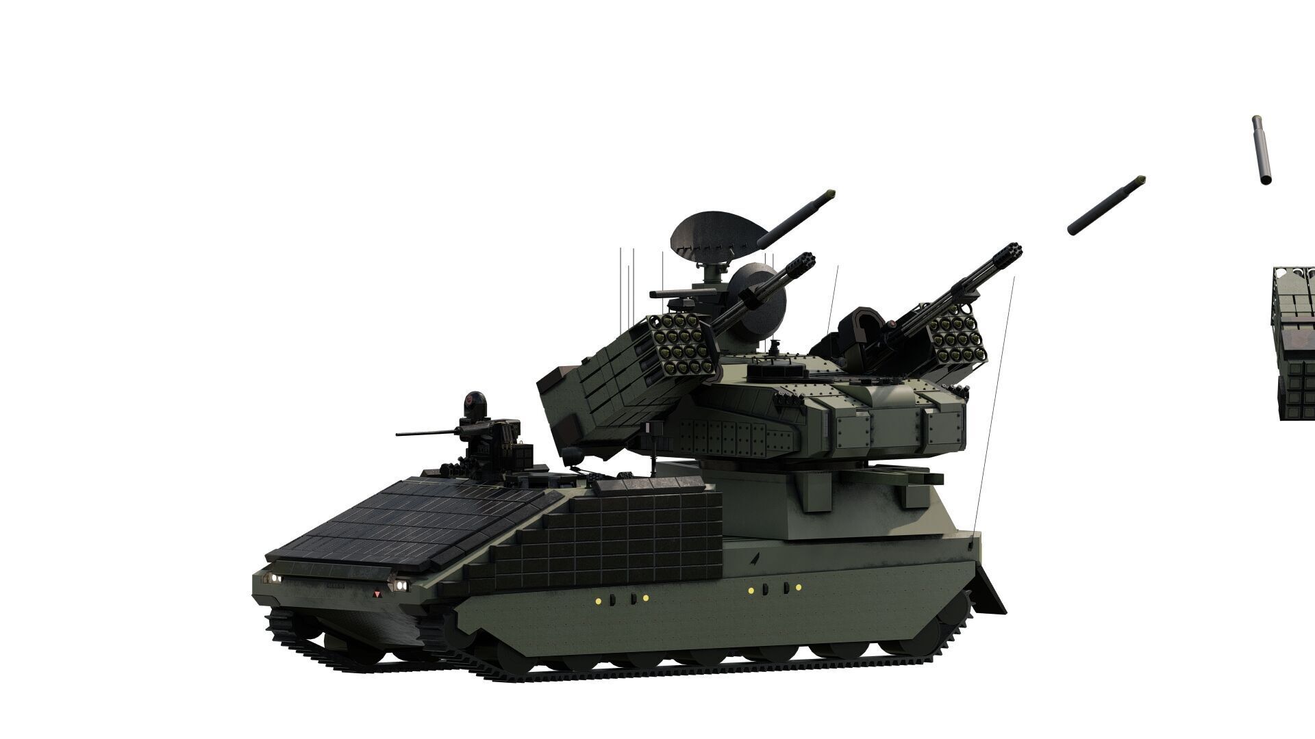 ANTIAIRCRAFT SHORT RANGE MOBILE UNIT 3D model_1