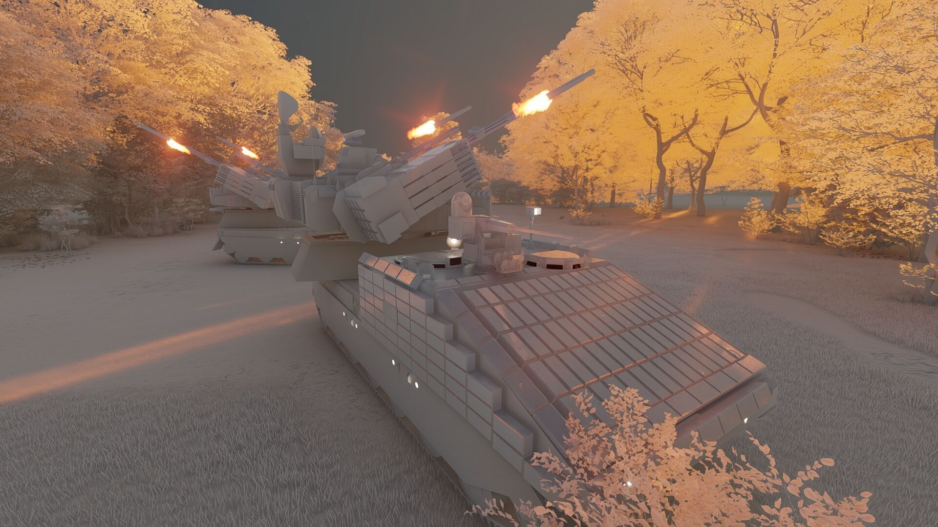 ANTIAIRCRAFT SHORT RANGE MOBILE UNIT 3D model_39