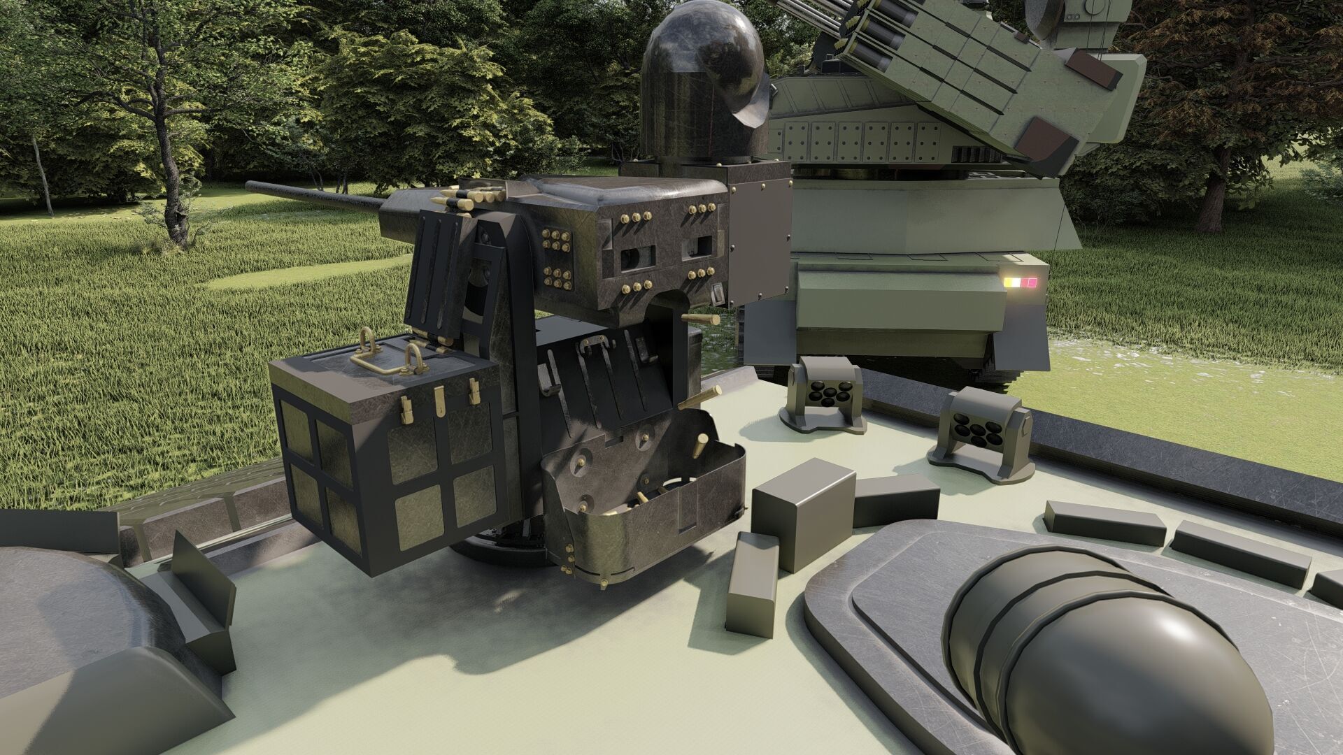 ANTIAIRCRAFT SHORT RANGE MOBILE UNIT 3D model_18