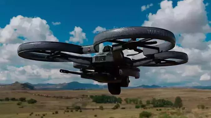 Military Gunner Drone