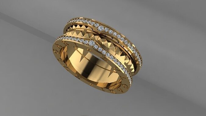 Bvlgari Ring  3D print model