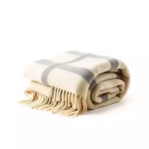 Cozy Checkered Blanket Model Pack for D Rendering