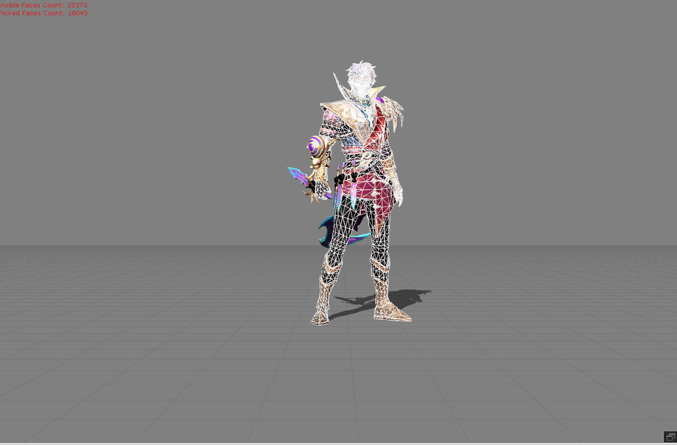 Gussion Desert Spider Low-poly 3D model_6